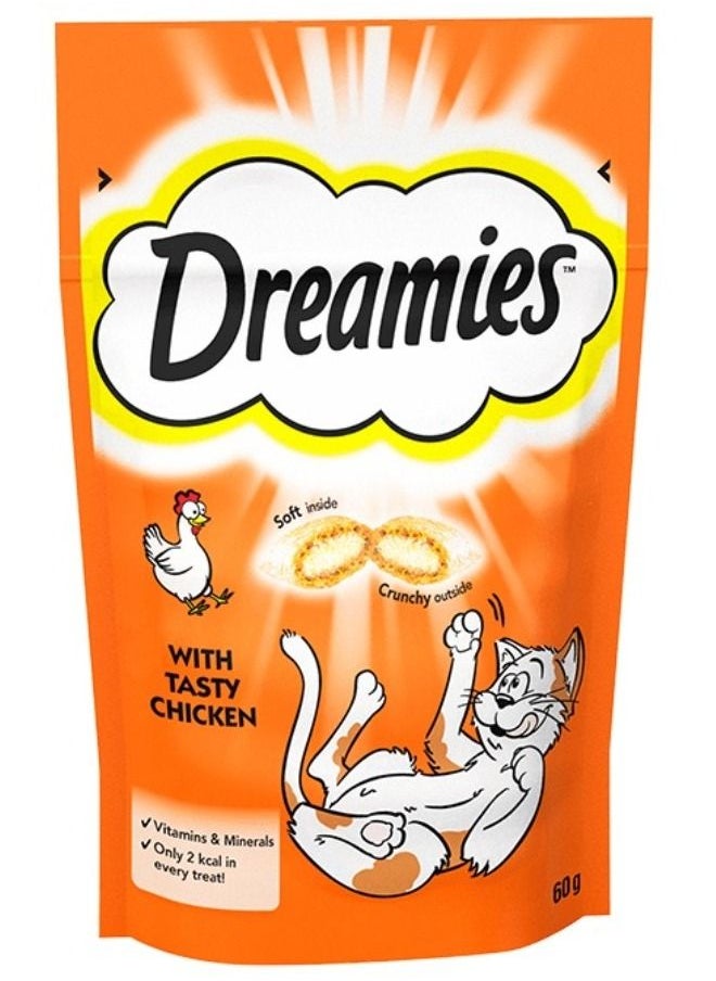 Dreamies - Tasty Chicken Cat Treats 60g - Image 1