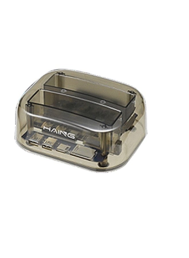 Haing قاعدة أقراص HDD USB 3.0 IDE + SATA مع محور USB + قارئ بطاقات - Image 2