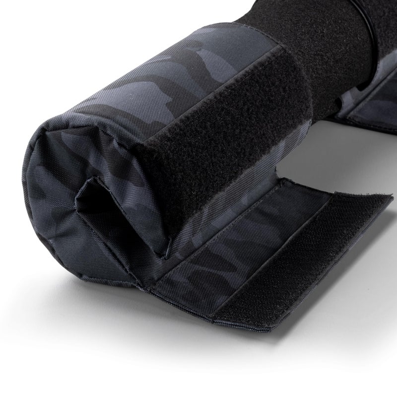 Fitgriff Â® Barbell Hip Thrust Pad for Squats, Lunges u0026 Glute Bridges â€“ Weightlifting Cushion for Neck u0026 Shoulder Protection â€“ Fits Olympic u0026 Standard Bars (Camo-Black) - Image 5