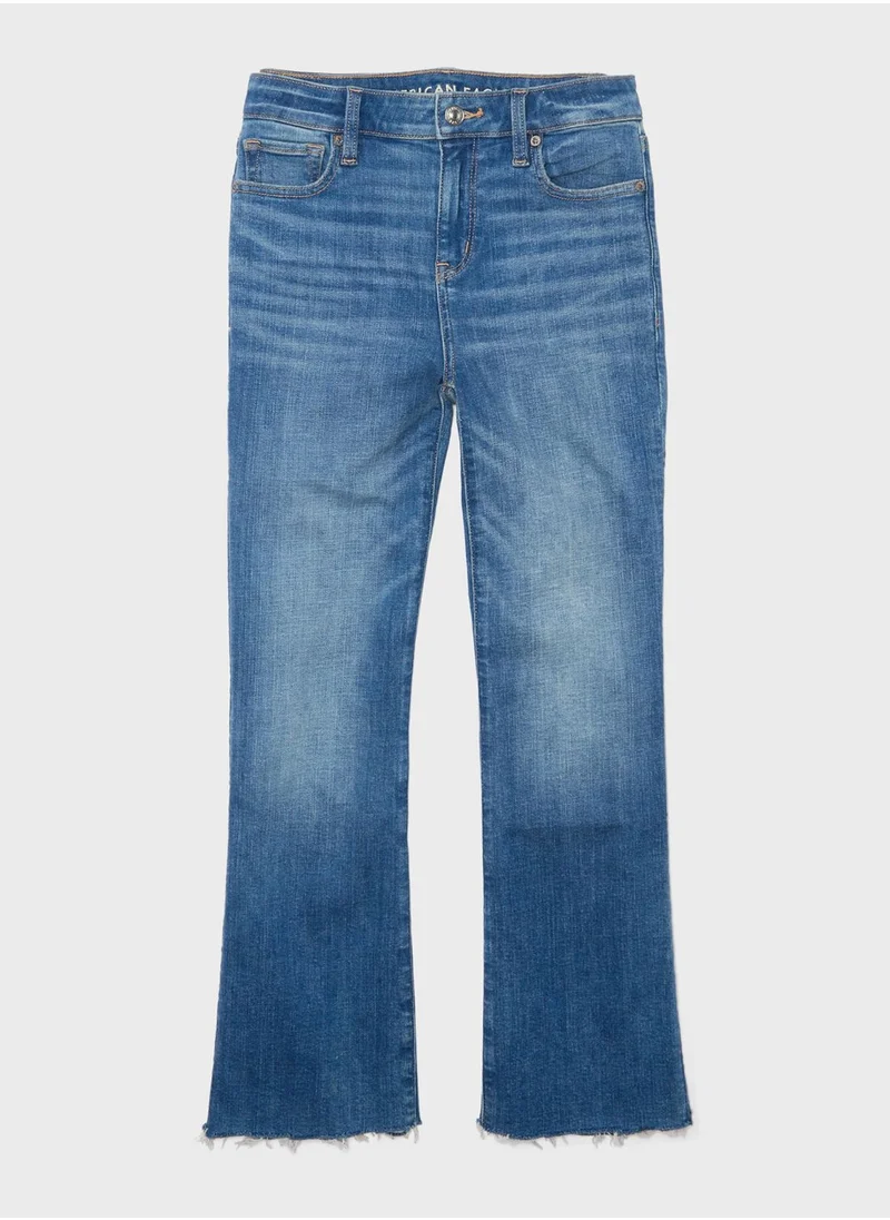 امريكان ايجل High Waist Bootcut Jeans