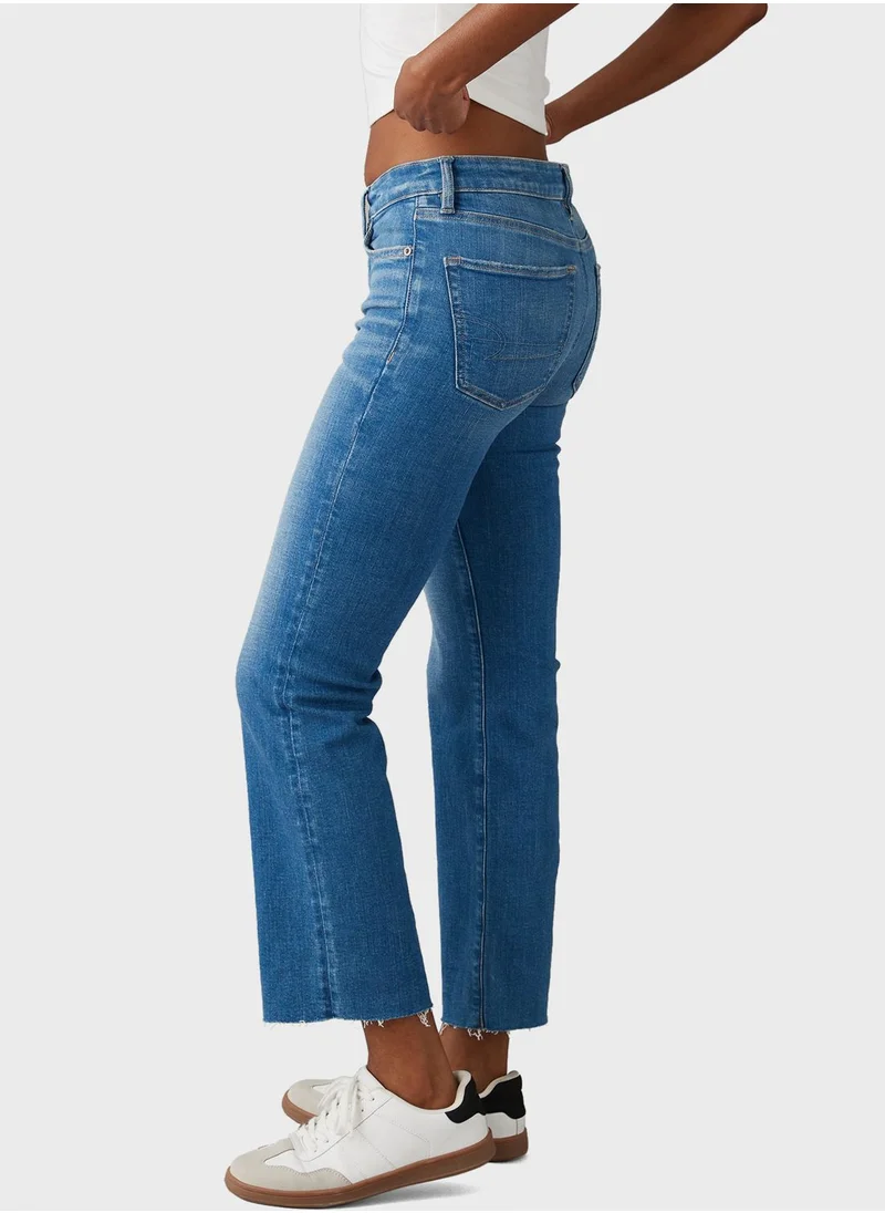 امريكان ايجل High Waist Bootcut Jeans
