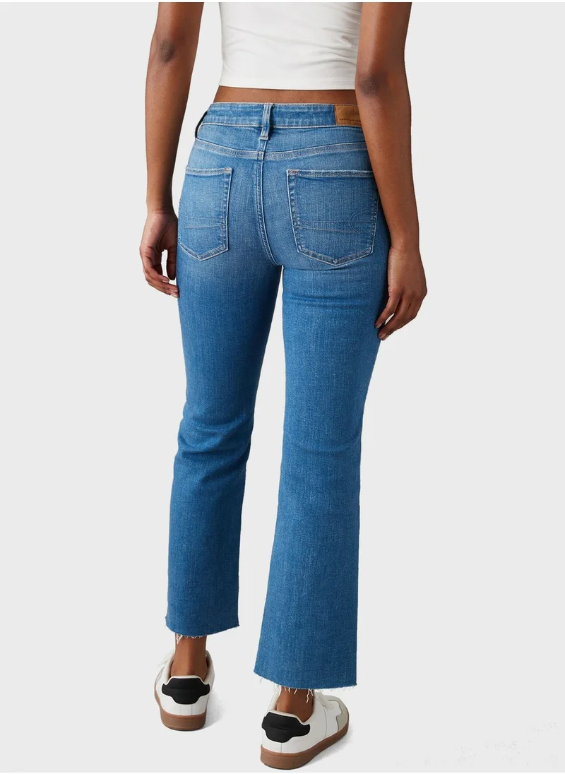 امريكان ايجل High Waist Bootcut Jeans