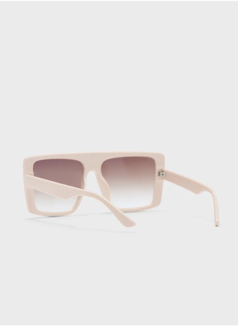 ايلا Oversized Square Len Sunglasses