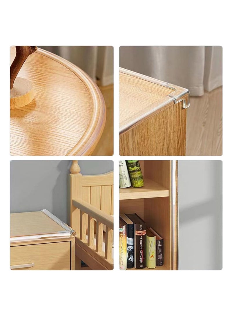SHENYU Baby Proofing Corner Protector 6.6ft With 4 Corners Clear Edge Protector Guards Safety Equipment for Furniture Cabinets Tables Drawers Baby Products - Image 3