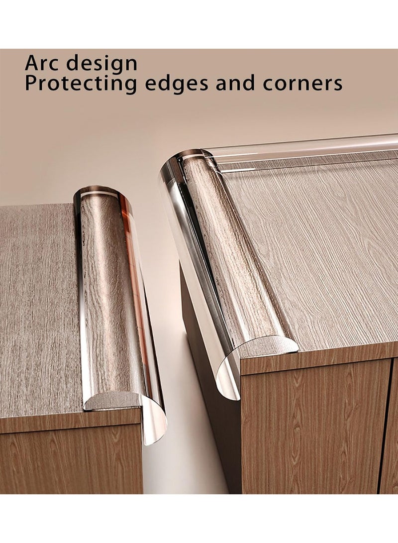 SHENYU Baby Proofing Corner Protector 6.6ft With 4 Corners Clear Edge Protector Guards Safety Equipment for Furniture Cabinets Tables Drawers Baby Products - Image 5