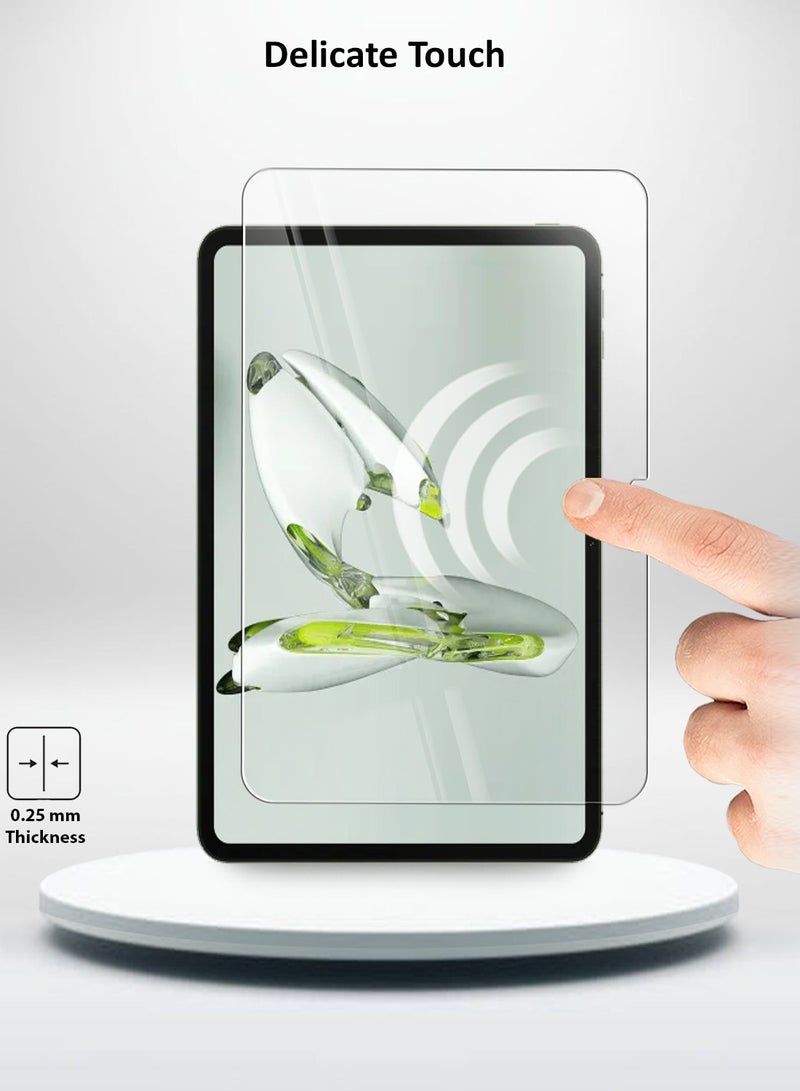Techie 2 Pack OnePlus Pad Go 11.35 inch 2023 HD Clear Tempered Glass Screen Protector Bubble Free Easy Installation - Image 4