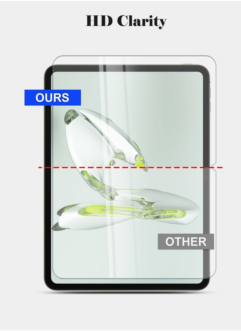 Techie - 2 Pack OnePlus Pad Go 11.35 inch 2023 HD Clear Tempered Glass Screen Protector Bubble Free Easy Installation - Image 1
