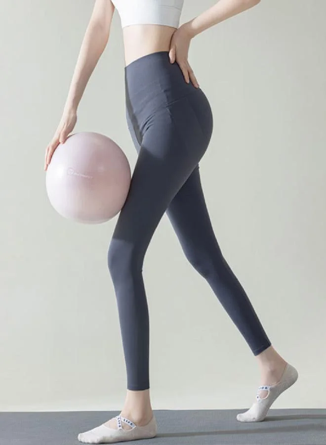 Styli Active Cross Over Straps Silicon Pads No Show Yoga Socks