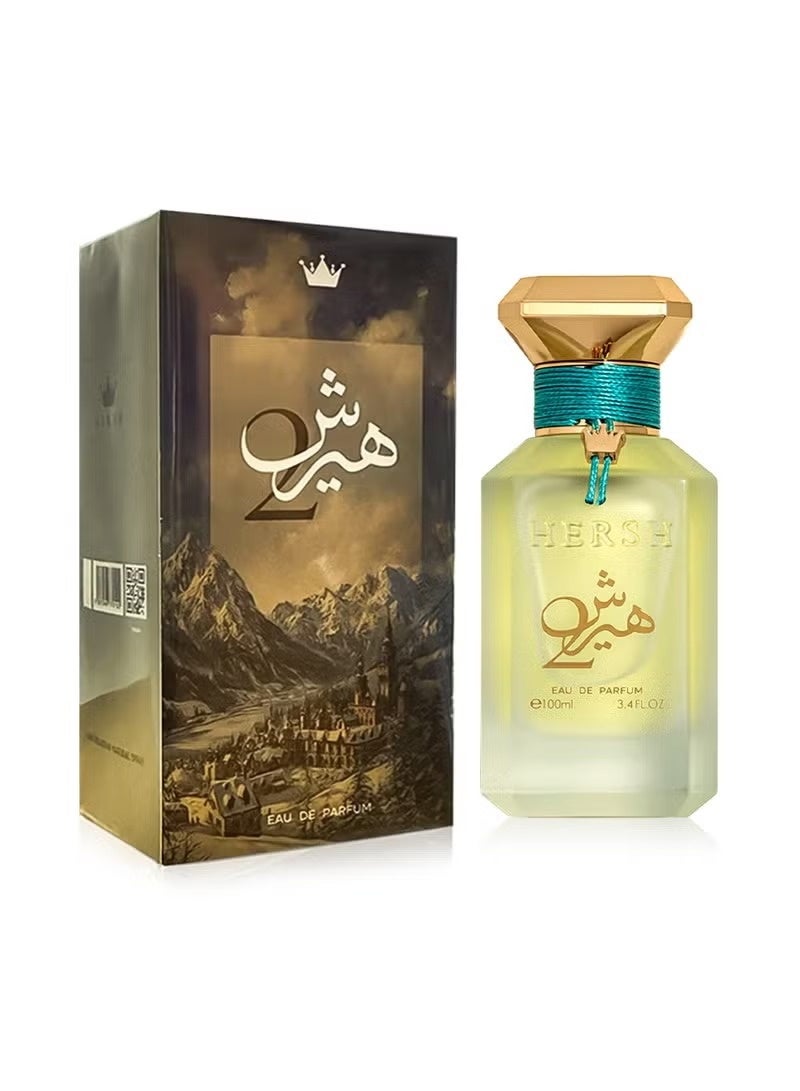 ALezz Oud Hersh 2 Unisex Eau de Parfum 100ml Long-Lasting Citrusy Summer Perfume with Orange Ginger & Black Tea Notes - Image 4