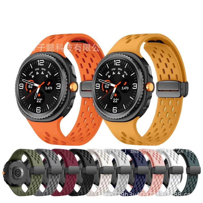 Silicone Smartwatch Band for daily smartwatch wear and replacement strap Personal Use Indoor Use On The Go Use Work Use Family Use Everyday Use - Image 2
