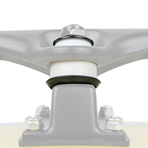 Dime Bag Hardware Skateboard Truck Rebuild Kit Bushings Washers Pivot Cups for 2 Trucks (95A White) - Image 3