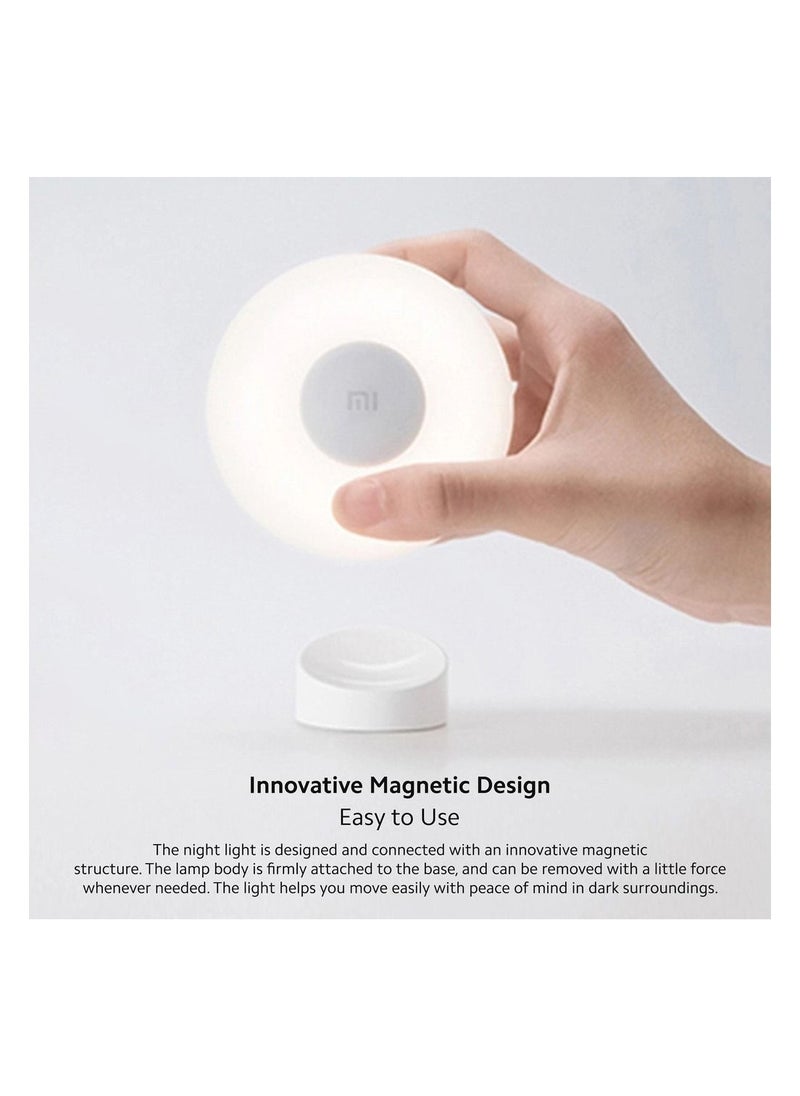 Xiaomi - Xiaomi Mi Smart Motion Activated Night Light 2 Bluetooth Smart Light Motion Detection & Light Detection - White - Image 1