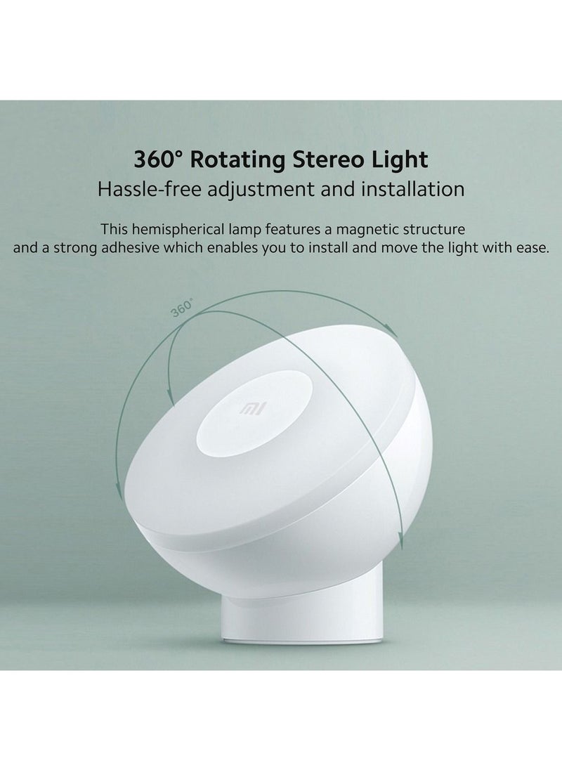 Xiaomi - Xiaomi Mi Smart Motion Activated Night Light 2 Bluetooth Smart Light Motion Detection & Light Detection - White - Image 1