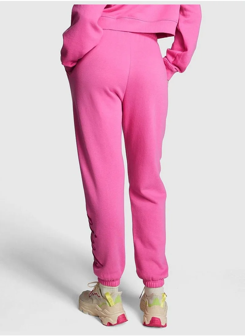 PINK Everyday Fleece High-Waist Gym Pants