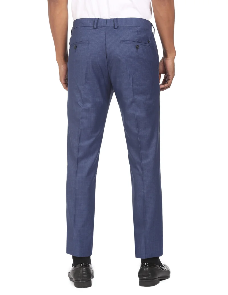 Arrow Navy ARADTR2063 NAVY Mens Trousers for Men | Best Price UAE