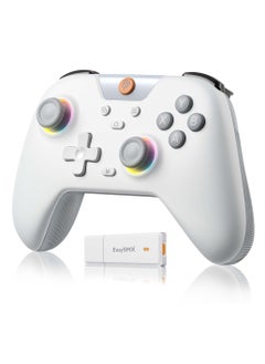 X05 Gaming Controller Bluetooth/2.4g/Wired for PC/Steam/iPhone/Android/Switch - with Hall Effect, RGB Lights and Turbo