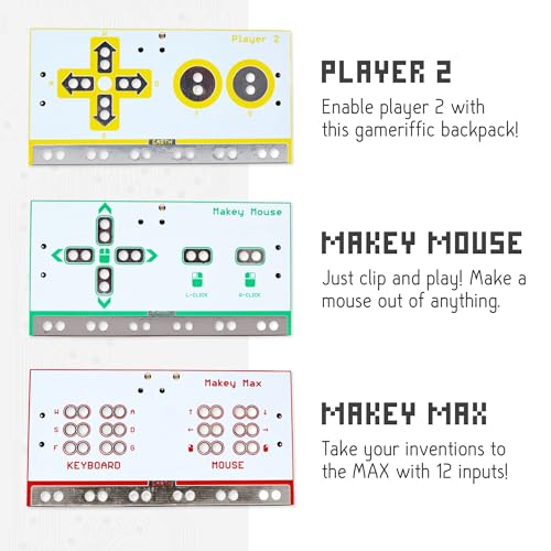 Makey Makey Backpack Bundle – Expansion Pack for Makey Makey Classic - Add More Inputs & Creativity to Your Inventions (Makey Makey Classic Required, Not Included) – STEM Learning & Prototyping Kit - Image 3