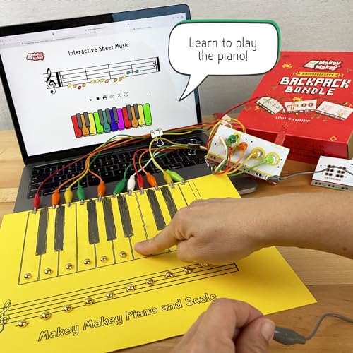 Makey Makey Backpack Bundle – Expansion Pack for Makey Makey Classic - Add More Inputs & Creativity to Your Inventions (Makey Makey Classic Required, Not Included) – STEM Learning & Prototyping Kit - Image 5