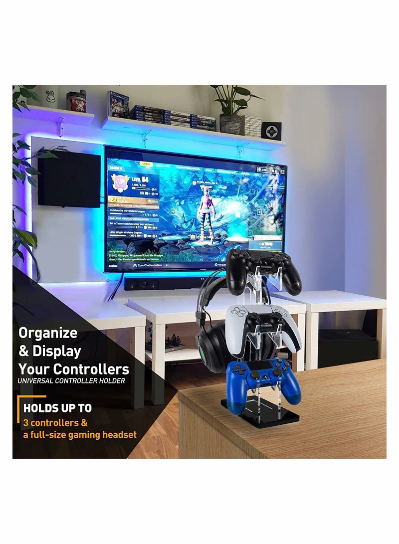 Gaming Accessories, Controller Holder, Dual Controller Stand, For Ps5 Ps4 Xbox, For Switch, For Gaming Accessories, Build Game Fortresses  - Image 2