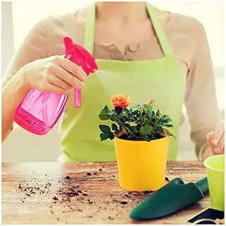 Stoic Spray Bottles Transprent Clean Squirt Bottle For Multi-Uses Spray Bottles For Mirror Cleaning And Plant Home Garden Foam Washing For Car Bike (500Ml Multicolor, Pack Of 2) - Plastic, Multicolour - Image 2