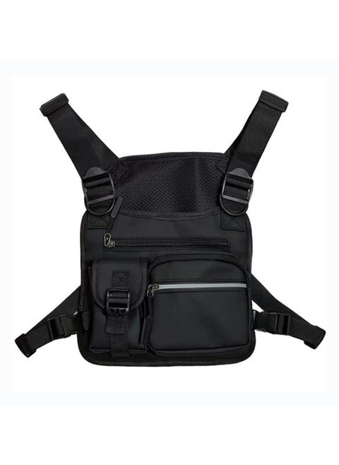 Outdoor Chest Bag  Lightweight Adjustable Bag Street Cargo Bag Sports Travel Chest Pack Workout Hiking Bag