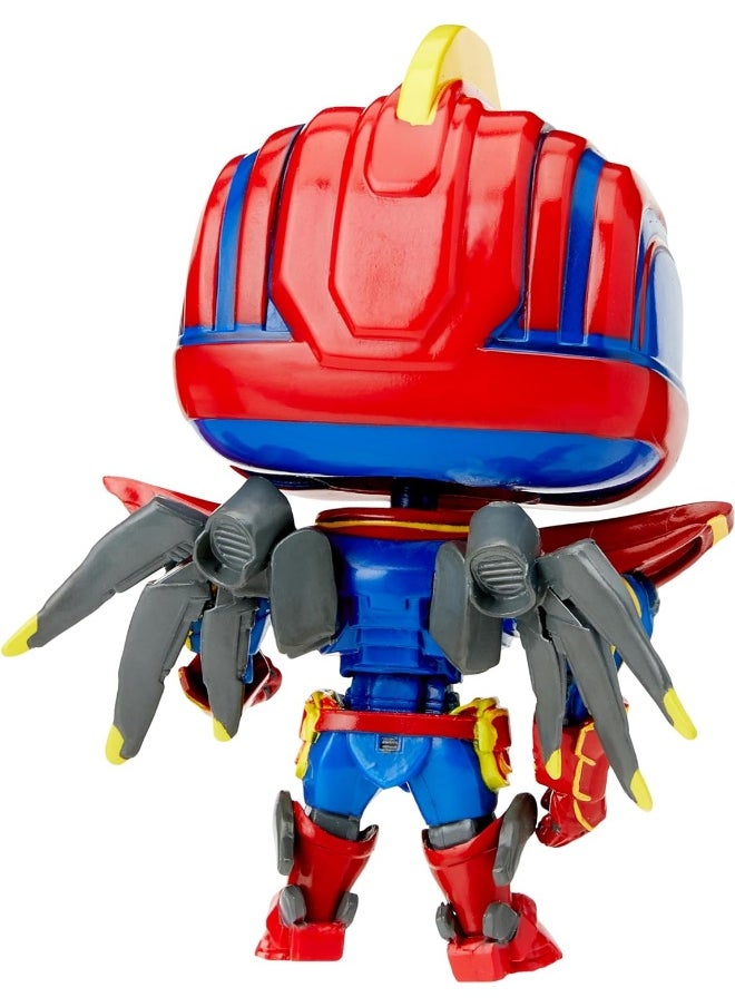 Funko Funko 55235 POP Marvel with Captain Marvel Vinyl Figure, Multicolor, Standard  - Image 3