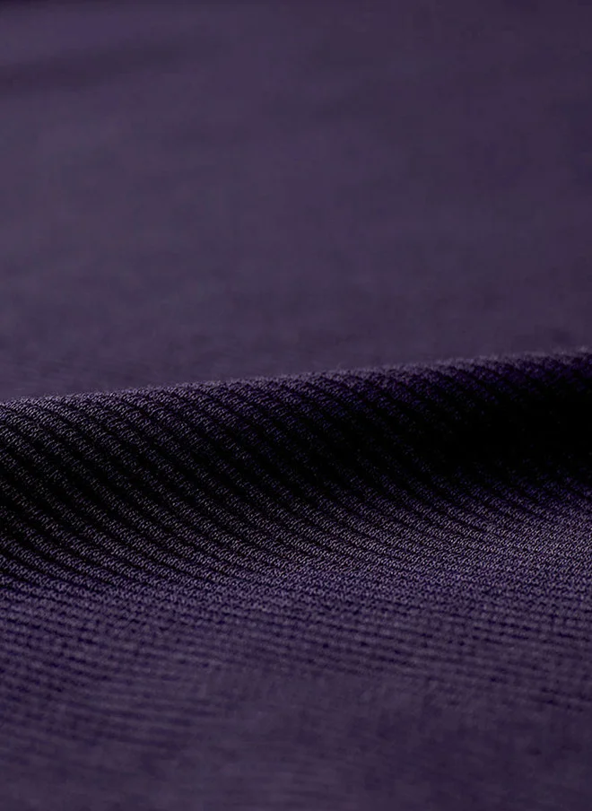 The Souled Store  The Souled Store Men Oversized Solid Purple Polo T-Shirt  | Best Price UAE