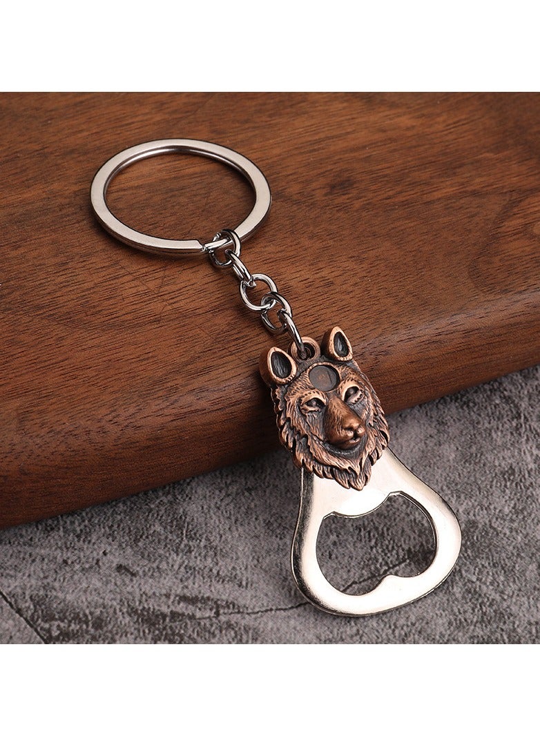Animal Bottle Opener Creative Keychain