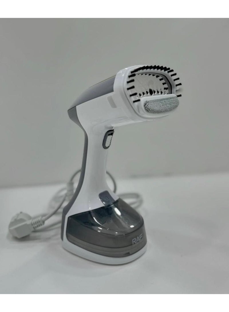 آر إيه أف ماكينة كي الملابس المحمولة RAF R.1288 – مكواة بخارية بقوة 1500 واط مع نفاثة بخار مستمرة، تصميم صغير ومحمول، مناسبة لجميع الأقمشة، مع ضوء مؤشر - Image 3