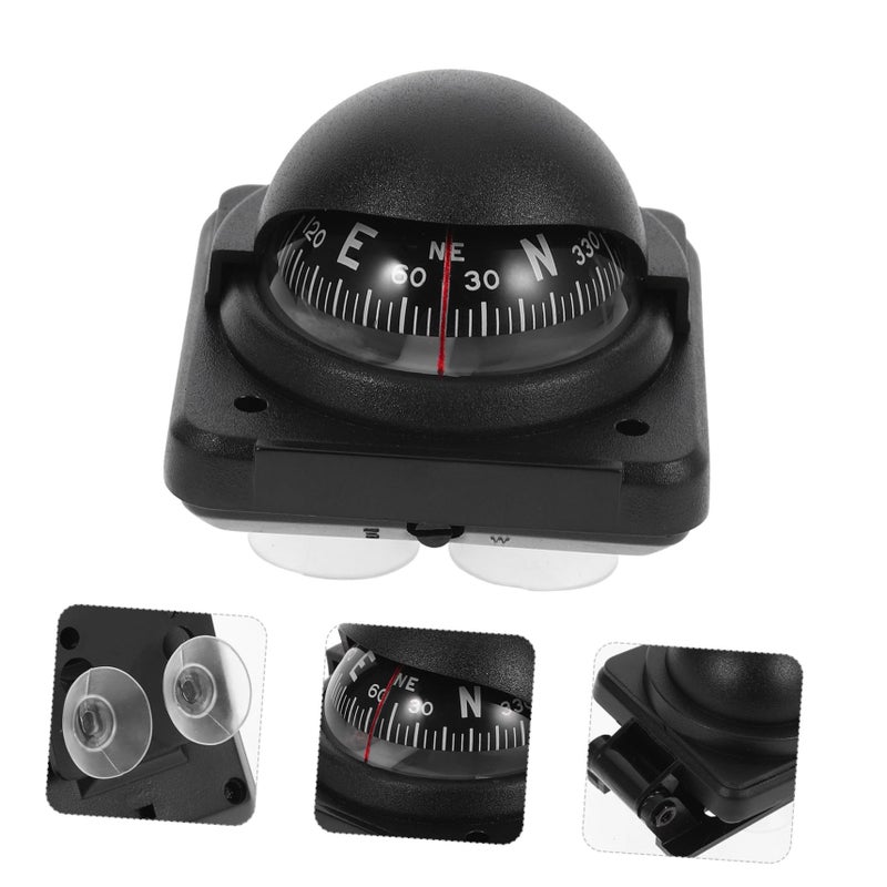 3 Pcs Car Boat Marine Dashboard Mount Compass Guide Ball Auto Navigation Tool - Image 5