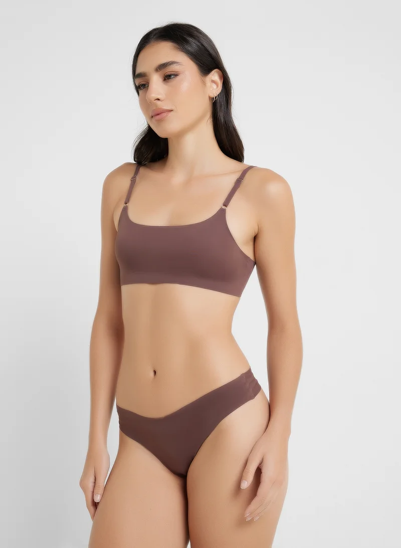 Ginger Seamless Bra & Brief Set