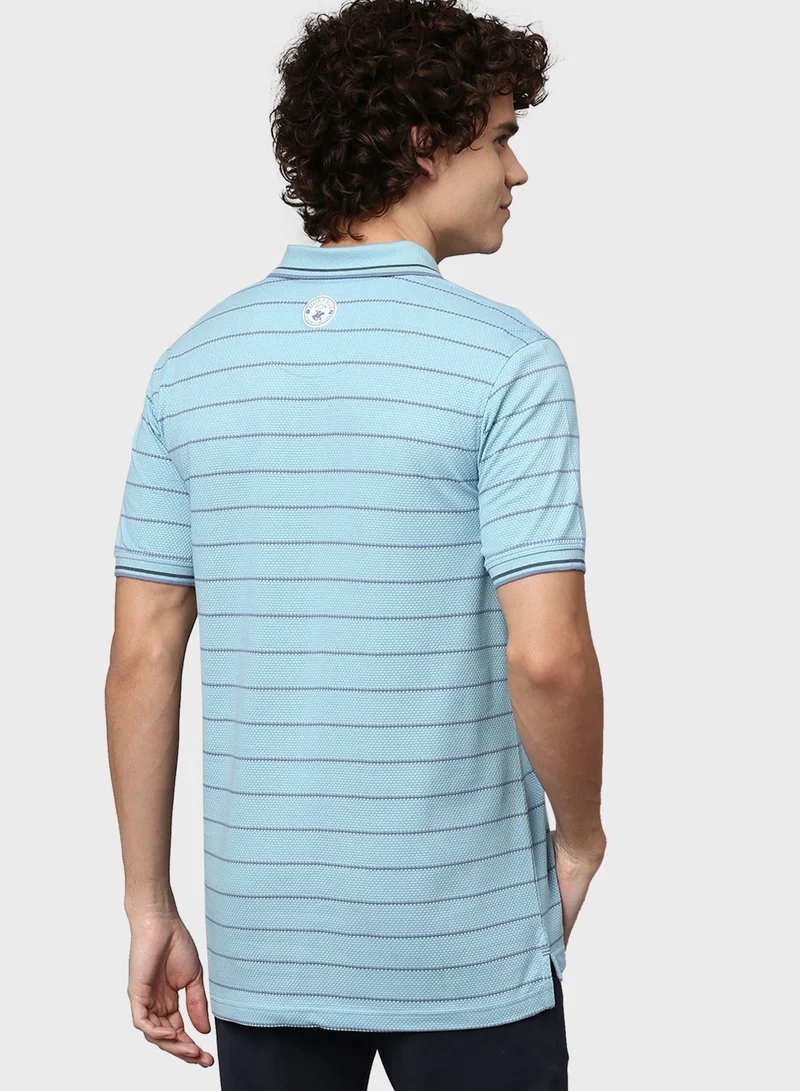 bhpoloclub Stripe Polo