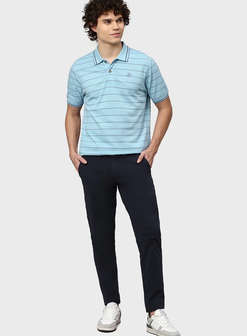 bhpoloclub Stripe Polo