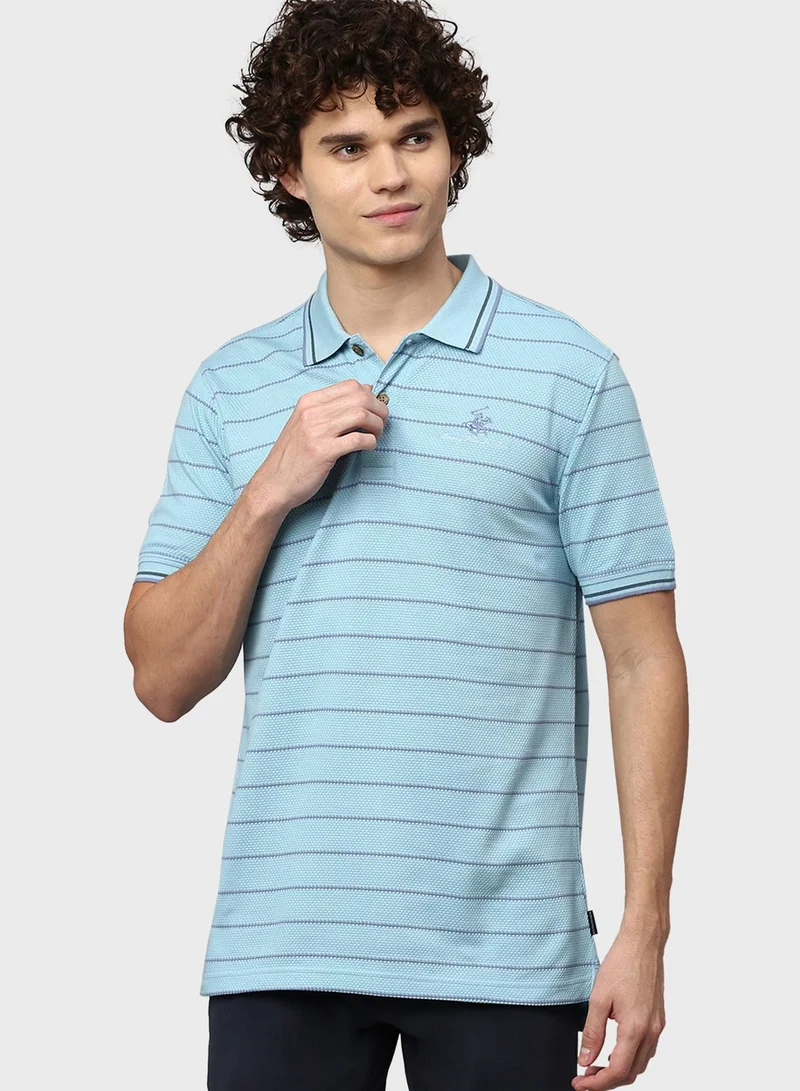 bhpoloclub Stripe Polo