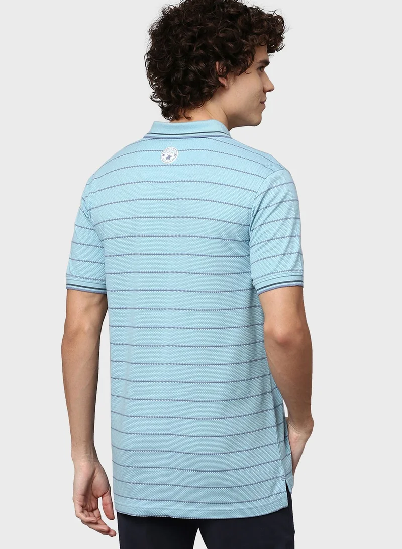 bhpoloclub Stripe Polo