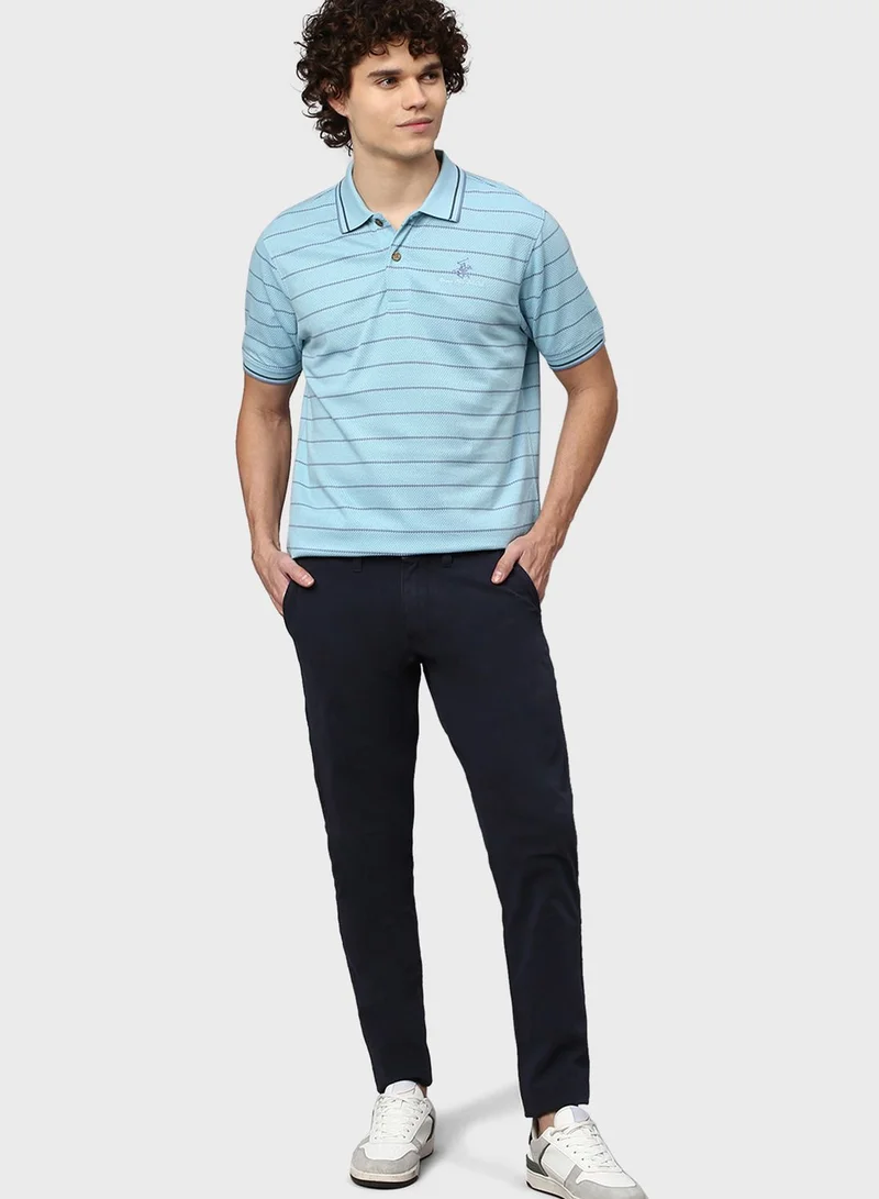 bhpoloclub Stripe Polo