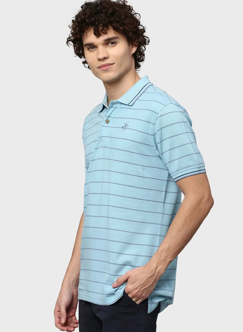 bhpoloclub Stripe Polo