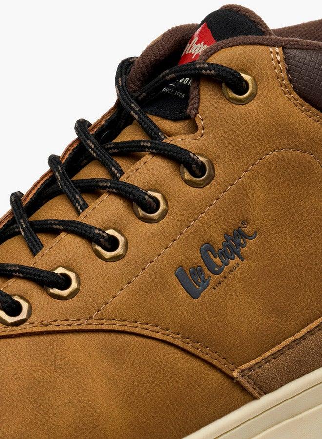 Lee Cooper Men's Panelled Lace-Up Chukka Boots - Image 4