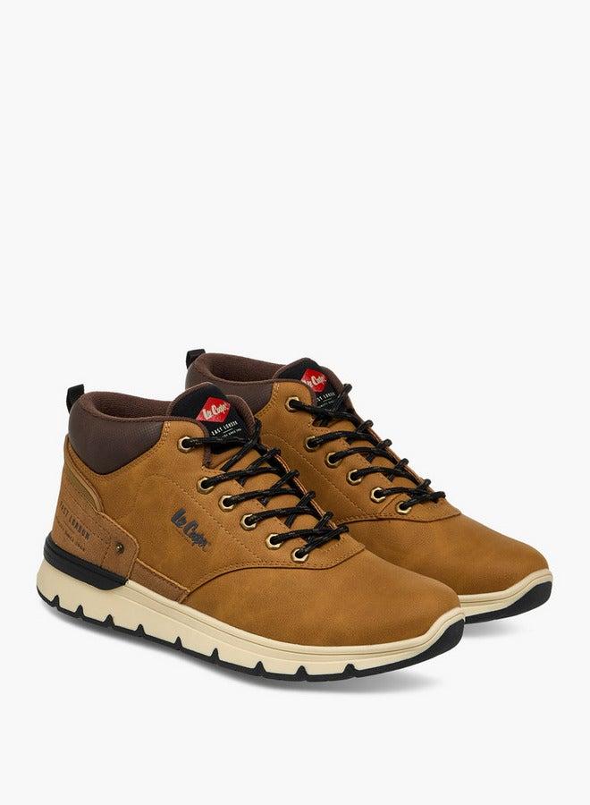 Lee Cooper Men's Panelled Lace-Up Chukka Boots - Image 3