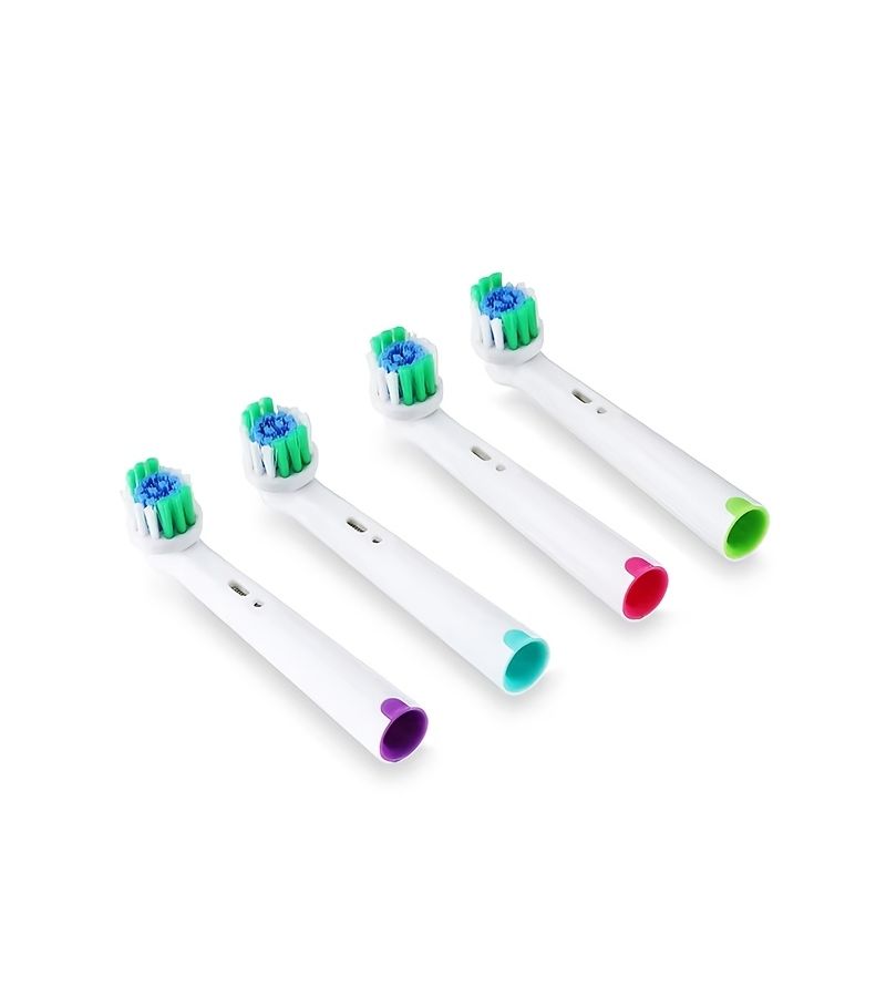 Professional Electric Toothbrush Replacement Heads 4pcs Interdental Cleaner Deep Cleaning Sensitive Gum Care Ultra Sensitive Cleaning Head For Various Models - Image 5