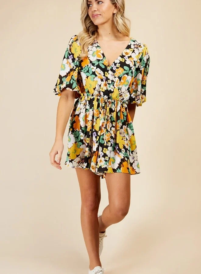 Vintage Floral Playsuit