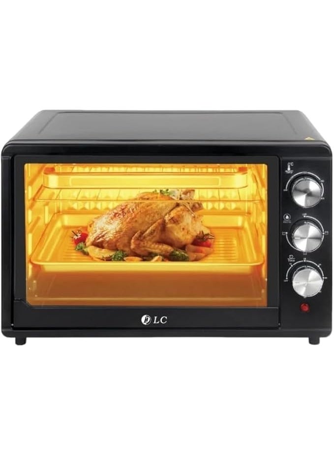 D L C 1500W Electric Oven 35 Liter Capacity,  Black - DLC-2235 - Image 1