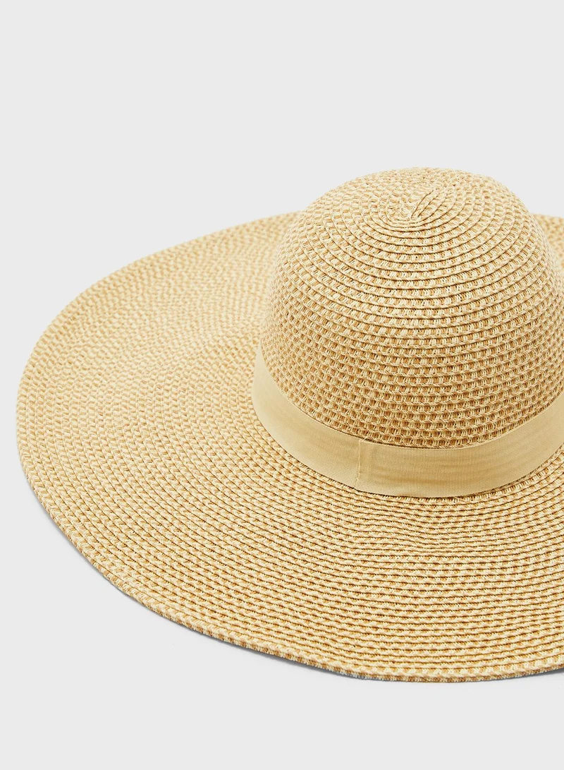 FOREVER 21 Wide Brim Floppy Hat