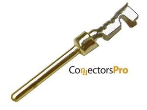 Connectors Pro 5 Sets Crimp Type DB9 Male + Plastic Hoods + Pins D-Sub 9P Male Crimp Connector, Pin Hood Kit 5 DB9 Males + 5 Hoods + 50 Pins - Image 4