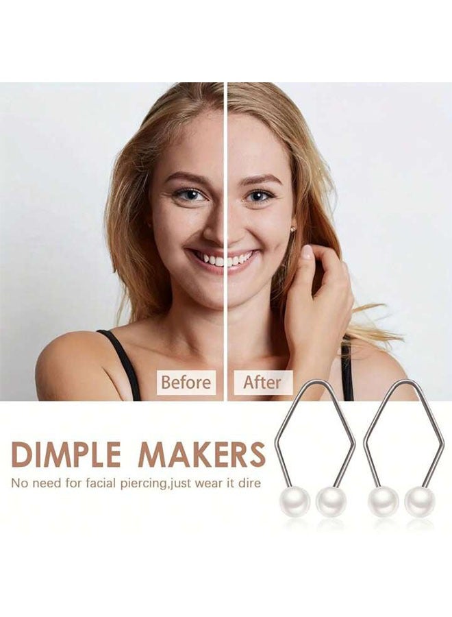 SYOSI 2-Piece Dimple Makers for Cheeks, Face Lift, Develop Natural Dimples, Easy to Use  - Image 4