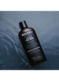Brickell Men's Products Brickell Men's Clarifying Gel Face Wash for Men, Natural and Organic Rich Foaming Daily Facial Cleanser Formulated With Geranium, Coconut and Aloe, 8 Ounce, Scented  - Image 2