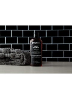 Brickell Men's Products Brickell Men's Clarifying Gel Face Wash for Men, Natural and Organic Rich Foaming Daily Facial Cleanser Formulated With Geranium, Coconut and Aloe, 8 Ounce, Scented  - Image 4