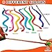 UpBrands 24 Stretchy Snakes Toys 6 Inches Bulk Set 8 Glitter Colors Kit for Birthday Party Favors for Kids Goodie Bags Easter Egg Basket Stuffers Pinata Filler Small Classroom Prizes - Image 4