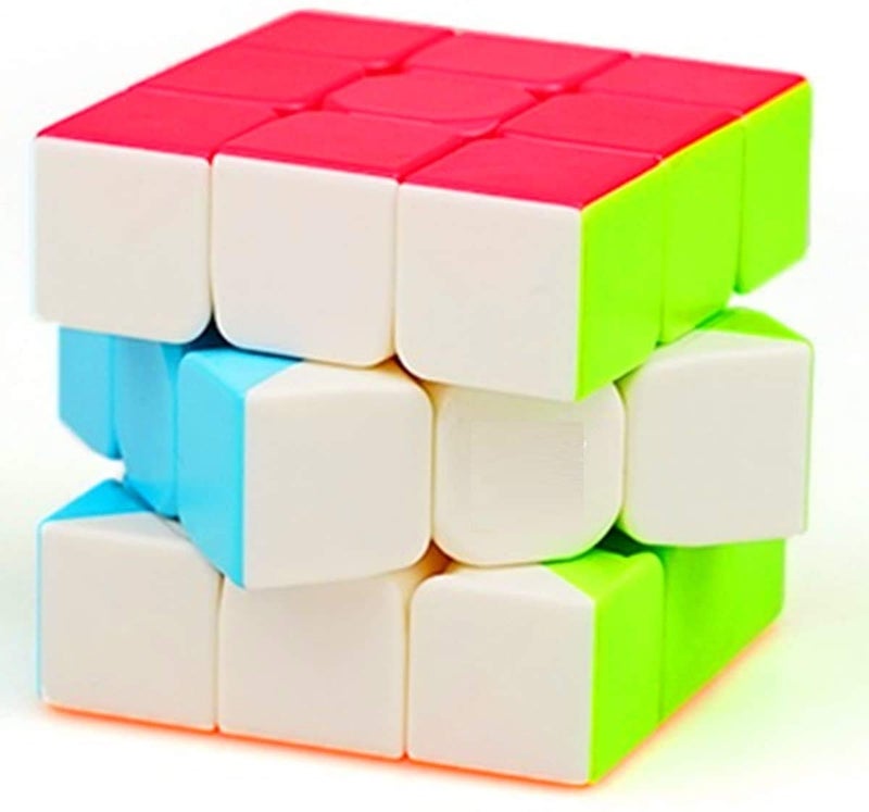 Authfort Speed Stickerless Cube Set of 2x2 & 3x3 , Silver Mirror Stickered Cube Combo ( Pack of 3 ) - Image 3
