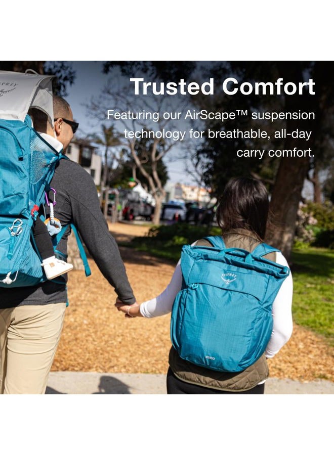 OSPREY Poco Changing Tote Bag, Tan Concrete - Image 3